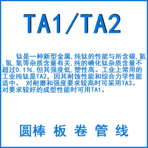 TA1/TA2純鈦